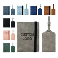 Porte-passeport RFID en cuir PU avec protection de billets, multi-fentes pour cartes, personnalisable avec logo – Offre Spéciale