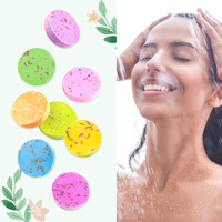 Mijia — coffret cadeau avec bombe de bain aux huiles essentielles, vegan naturel, bio, pour aromathérapie, vapeur de douche