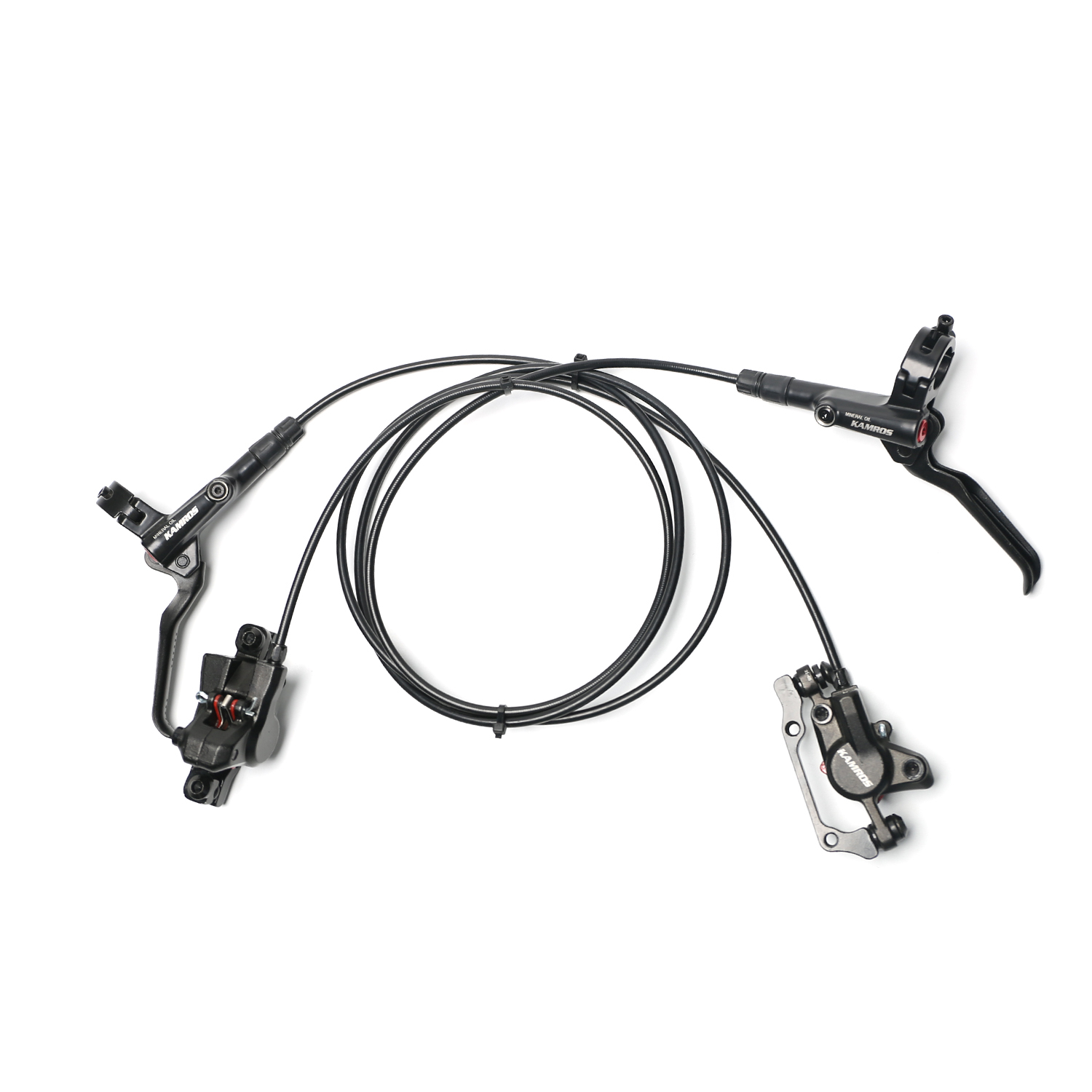 Hot sale mountain bike front and rear hydraulic disc brake set with disc brake rotors