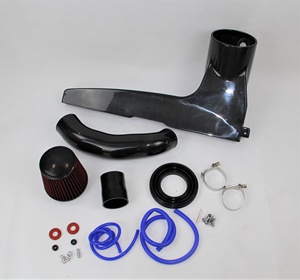 Kit d'admission d'air froid en fibre de carbone, accessoire pour voiture, pour Audi S3 8V <span class=keywords><strong>Golf</strong></span> VII Mk7 R / <span class=keywords><strong>GTi</strong></span> 2012 — 2017, ap01 - Product Image 1