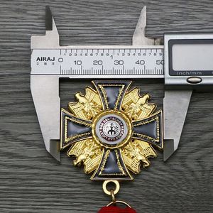Médaille d'honneur de reproduction en gros, Orde de l'Empereur Napoléon, Chevaliers supérieurs, en alliage métallique doré, conception de logo personnalisée - Product Image 4