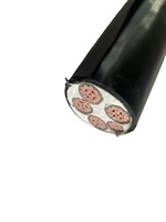 YJV 4*70+1*35 Niederspannungs-XL-PE-Isoliertes Mehradriges Flexibles Kupfer-Stromkabel 4-adrig