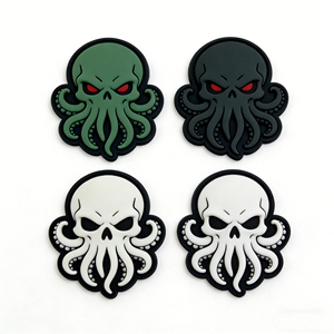 Strict Verified Workshop Free Sample 2D Sculpted Soft Rubber Polyvinyl Chloride Iron On Applique Tag pvc patch - Product Image 6