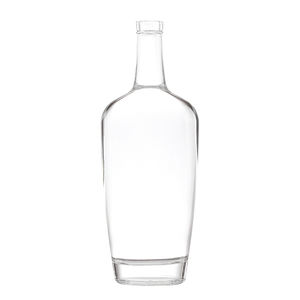 Maßgefertigte Ausgefallene Form Ruisheng Leere Spirituosen-/Likör-/Alkohol-Glasflasche Mattierte Gin-Wodka-Tequila-Glasflaschen - Product Image 6