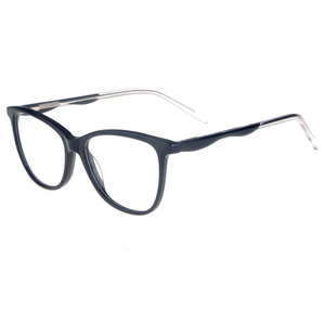 Senza nome alla moda Unisex acetato occhiali ottici montatura UV400 <span class=keywords><strong>lenti</strong></span> disponibili blu nero grigio viola adulti fabbricati cina - Product Image 3