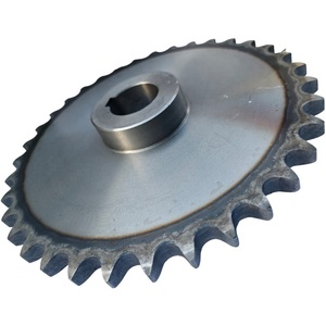 Pignone a catena in acciaio inossidabile ISO denti induriti RS200 19T 4140 42CrMo - Product Image 2