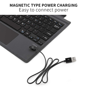 Blue-tooth Wireless <strong>Keyboard</strong> Replacement for <strong>Microsoft</strong> Surface Pro3/4/5 Tablet Magnetic <strong>Ergonomic</strong> <strong>Keyboard</strong> Keypad