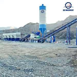 QIC Fabrikhersteller <span class=keywords><strong>Hzs90</strong></span> M3/h Betonwerk Kleine Tragbare Transportbeton-Mischanlage Preis - Product Image 3
