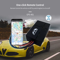 Equipo de Rastreo en Tiempo Real para EE. UU., México y Jamaica, Gestión de Flotas, GPS 4G LTE 401C/D, Corte Remoto de Combustible y Energía
