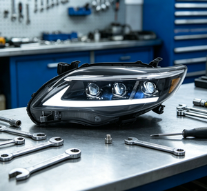 ชุดไฟหน้า LED พรีเมียมพร้อมโปรเจคเตอร์สำหรับรถยนต์โตโยต้า โคโรลล่า ปี 2011-2013 - Product Image 1
