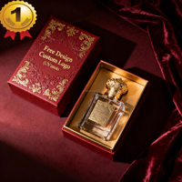 Caja de botella vacía de Perfume de lujo Acabado mate Logotipo personalizado Impreso Reutilizable Ecológico Cartón Cosmético Embalaje de regalo