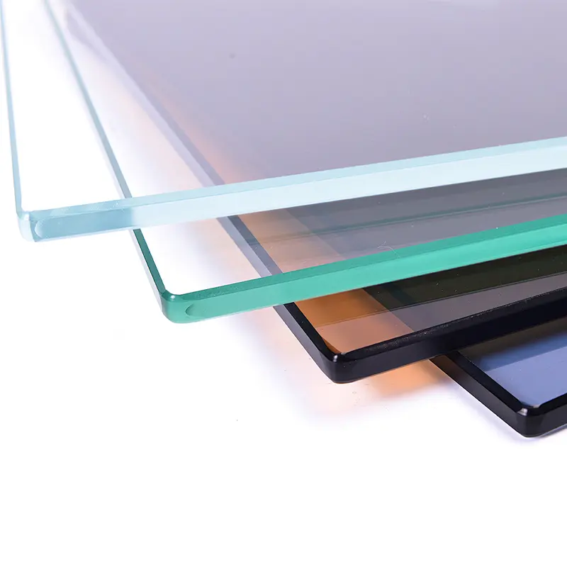 China 4mm-12mm Float Tinted Glass with Green Blue Grey Bronze Colors