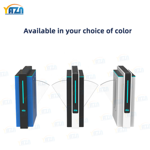 उच्च अंत स्लिम विंग टर्नस्टाइल 900 मिमी चौड़ी लेन 0.2s रैपिड एक्सेस लक्जरी वाइप क्लब कार्यकारी कार्यालय भवन परिमाप गेट ip54 - Product Image 4