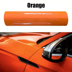Vinilo para Envolver Vehículos, Color Naranja Cristal, Antiarañazos, de PVC y PET, en Oferta - Product Image 3