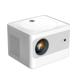 Android full hd home theater projector 1080p native 3d outdoor camping projectors christmas kids adult gifts