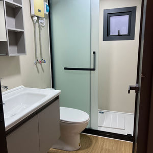 Nhà Container có thể mở rộng sang trọng 20ft 30ft 40ft prefab nhà thép nhỏ với hai phòng ngủ một phòng tắm - Product Image 4