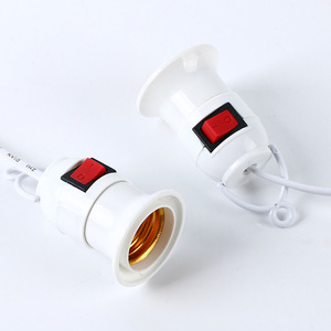 Hanging Light <strong>Lamp</strong> <strong>Cord</strong> Cable E26/E27 <strong>Socket</strong> On/Off Switch Light Bulb <strong>Socket</strong> <strong>with</strong> <strong>Cord</strong> - Product Image 3