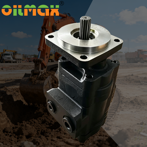 Pompe à engrenages double Oilmax Heavy Duty P330 (324-9120-175) résistante à l'usure pour les chantiers de construction difficiles, garantie 1 an - Product Image 1