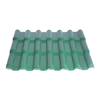 Tuile de Toiture en PVC Ondulée de Type Traditionnel 880mm, Résistante aux Chocs, en Résine Synthétique pour Usage Extérieur (Maison, Temple, Appartement)