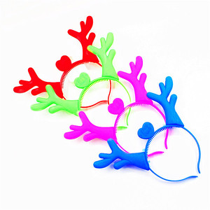 Diadema con Orejas <span class=keywords><strong>de</strong></span> Reno y Luces LED <span class=keywords><strong>para</strong></span> la Fiesta <span class=keywords><strong>de</strong></span> Navidad 2024, Regalo <span class=keywords><strong>para</strong></span> Niños, Multicolor, Intermitente Rápido/Lento/Constante - Product Image 1