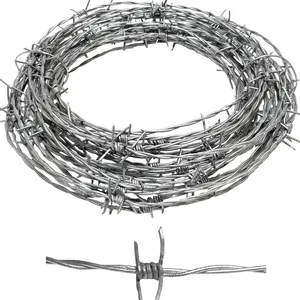 Professional Barbed Wire Tattoo chain link fence extension arms barbed wire necklaces made in China