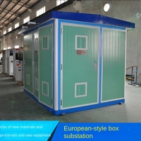 Transformador toroidal de bobina de 10KV trifásico 50/60Hz preinstalado en subestación tipo caja Zhaoyang ZGS11 para interiores, de estilo europeo-americano.