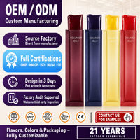 Fabricant OEM de suppléments de collagène en gelée, bâtonnets de gelée de collagène végétalien hydrolysé marin et konjac, marque privée coréenne