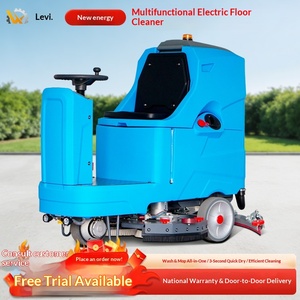 Ride-on scrubber commercial scrubber industrial scrubber multi-functional scrubber vacuum and <b>mop</b> all-in-one - Product Image 1