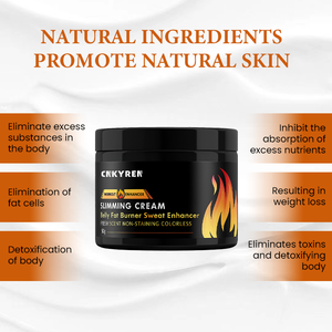 Cơ thể Giảm Béo kem với hữu cơ tự nhiên thảo dược thành phần cho eo làm săn chắc chăm sóc cơ thể Workout Enhancer dịch vụ OEM - Product Image 4
