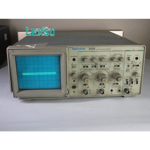 Oscilloscope analogique Tektronix 2225, 2 canaux, 50 MHz, métal (couleur or), fabriqué aux États-Unis, Xgeqpt - Product Image 1