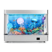Lampe de scène sous-marine rotative JSD Wholesale, lumière pour poissons, acrylique haute transparence, moteur silencieux, prise EU/US