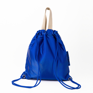Customizable Custom Color Eco Pulling <b>Drawstring</b> <b>Backpack</b> Windbreaker Fabric Nylon Material Logo Pattern Rope Daily Use ROOTSMEN - Product Image 1