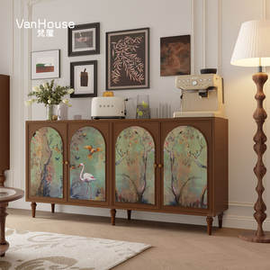 Gabinete <span class=keywords><strong>de</strong></span> <span class=keywords><strong>entrada</strong></span> <span class=keywords><strong>de</strong></span> madera maciza para sala <span class=keywords><strong>de</strong></span> estar, pasillo, gabinete <span class=keywords><strong>de</strong></span> zapatos, armario decorativo pintado retroclásico, armario <span class=keywords><strong>de</strong></span> almacenamiento <span class=keywords><strong>de</strong></span> endoscopio - Product Image 2