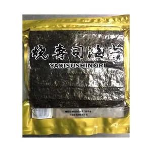 Premium Roasted Seaweed Sheets Great for Asian Rolls and Sushi Wraps