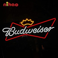 NIHAO — panneau lumineux Led en acrylique personnalisé, pour l'intérieur et l'extérieur, pour Bar, Promotion