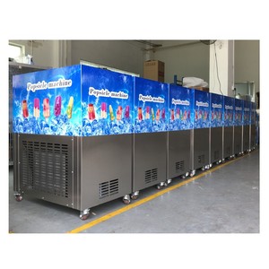 Commercial Italian Ice Juice Pops Ice-<b>Cream</b> Popsicle Machine 4 Molds Popsicle Machine Commercial Popsicle Making Machine - Product Image 3