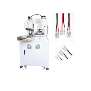 Machine à sertir les bornes entièrement automatique à double tête Machine à sertir les bornes à couper les fils - Product Image 3