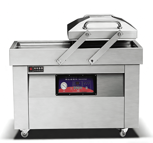 Máquina de Sellado al Vacío Eléctrica Comercial Grande de Doble Cámara Digital con Ahorro de Energía para Alimentos, Carne, Frutas y Mariscos - Product Image 3