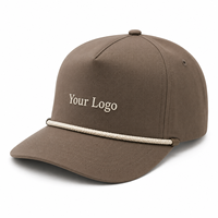 Casquette de baseball personnalisée en coton à 5 panneaux, chapeau de golf avec logo brodé, fabricant OEM ODM