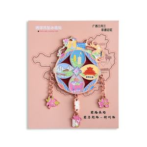 Souvenir Gift Country City Name Multi Color Unique Cute Design Scenic Spots Irregular Refrigerator Magnet - Product Image 6