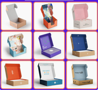 Cajas Sorpresa con Apertura Fácil - Color Personalizado - Cartón Blanco Impreso con Estampado en Dorado - Logotipo Personalizado Creativo
