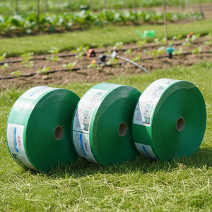 <span class=keywords><strong>Tuyau</strong></span> d'eau plat en <span class=keywords><strong>PVC</strong></span> léger pour la distribution d'eau et la connexion de pompes - Product Image 1