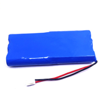Batterie Li-ion rechargeable 12 volts, pack de batteries Li-ion 12 V 5000 mAh 18650 3S2P 11,1 V 12 V, batterie au lithium 5200 mAh pour éclairage LED