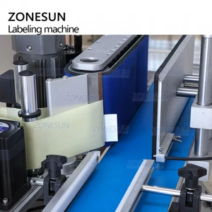 ZONESUN ZS-TB150 Máy Dán Nhãn Tự Động Để Bàn Lon Tròn Chai Rượu Thủy Tinh Máy Dán Nhãn Chai Tròn - Product Image 3