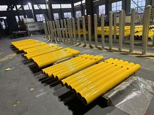 Nuovo Arrivo: Dissuasore di Sicurezza Interrato Australiano 1600mm GIALLO, Palo di Avvertimento, Barriera Stradale, Dissuasore Metallico per Parcheggi - Product Image 4