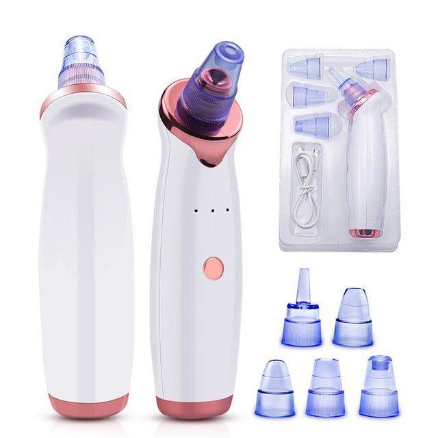 Hot Selling Pore Cleaner Vacuum Suction Facial Cleaner Nose Blackhead Removal Device Face Household SPA