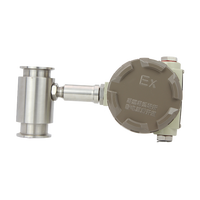 FMT810 4-20Ma RS485 304SUS carburant Diesel huile végétale eau liquide Turbine débitmètre avec affichage