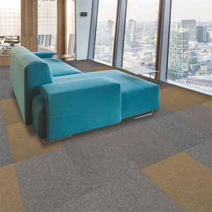 Karpet rumbai PVC Modern mewah persegi antiselip karpet empuk dengan pola Puzzle untuk penggunaan di rumah ruang tamu kantor - Product Image 4