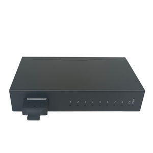 Convertisseur de média TiNCAM 10/100 Mbps, mode unique, <span class=keywords><strong>fibre</strong></span> optique double, optique vers électrique, 1x8 caméra, <span class=keywords><strong>fibre</strong></span> optique, identique à un commutateur réseau - Product Image 5