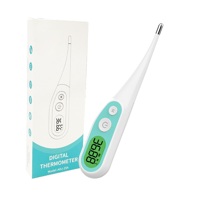 CE ISO 510K Approved Electric Forehead Rectal Thermometer Quality Bluetooth Digital Device ROHS Compliant Plastic Material